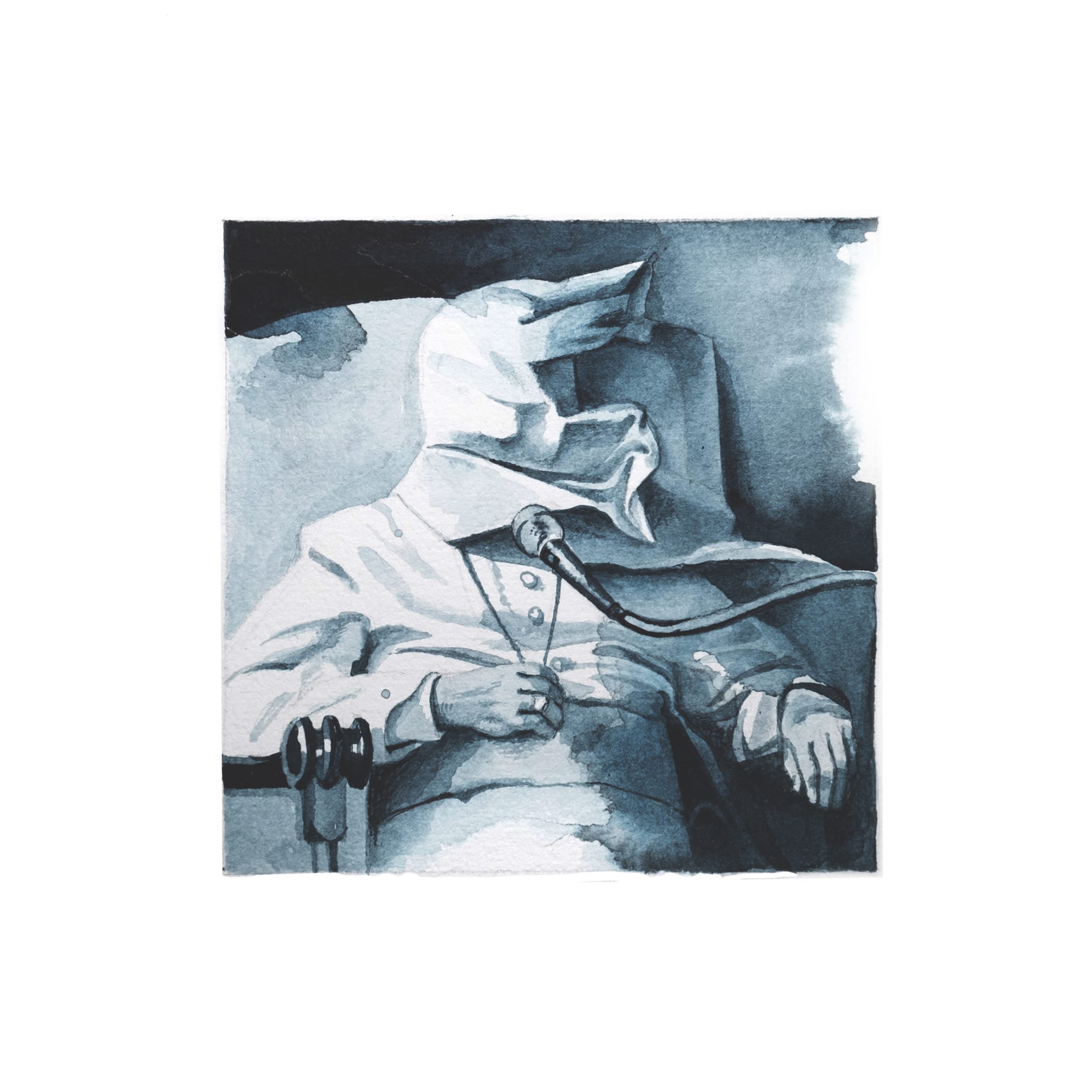 Pope — watercolour from the Hidden series