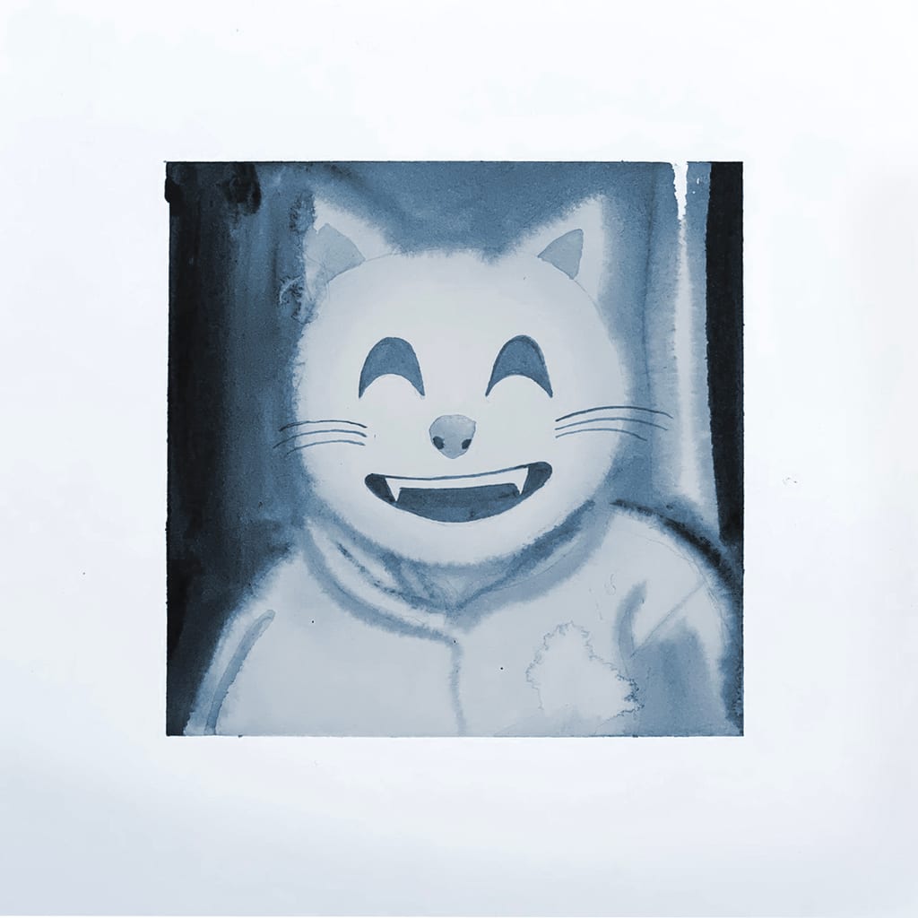 Smile — watercolour from the Hidden series